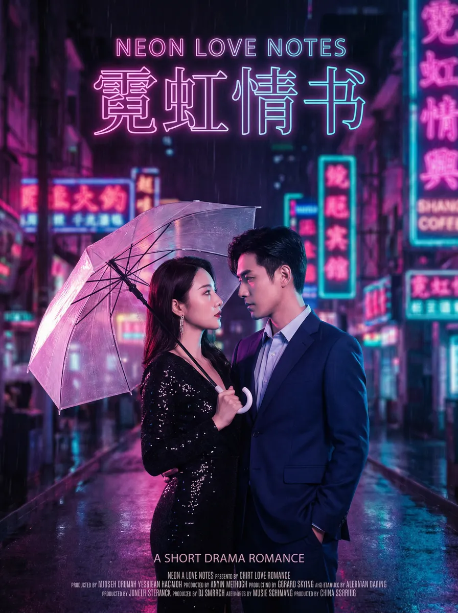 熟女 露脸 热播都市爱情短剧 - 霓虹情书海报